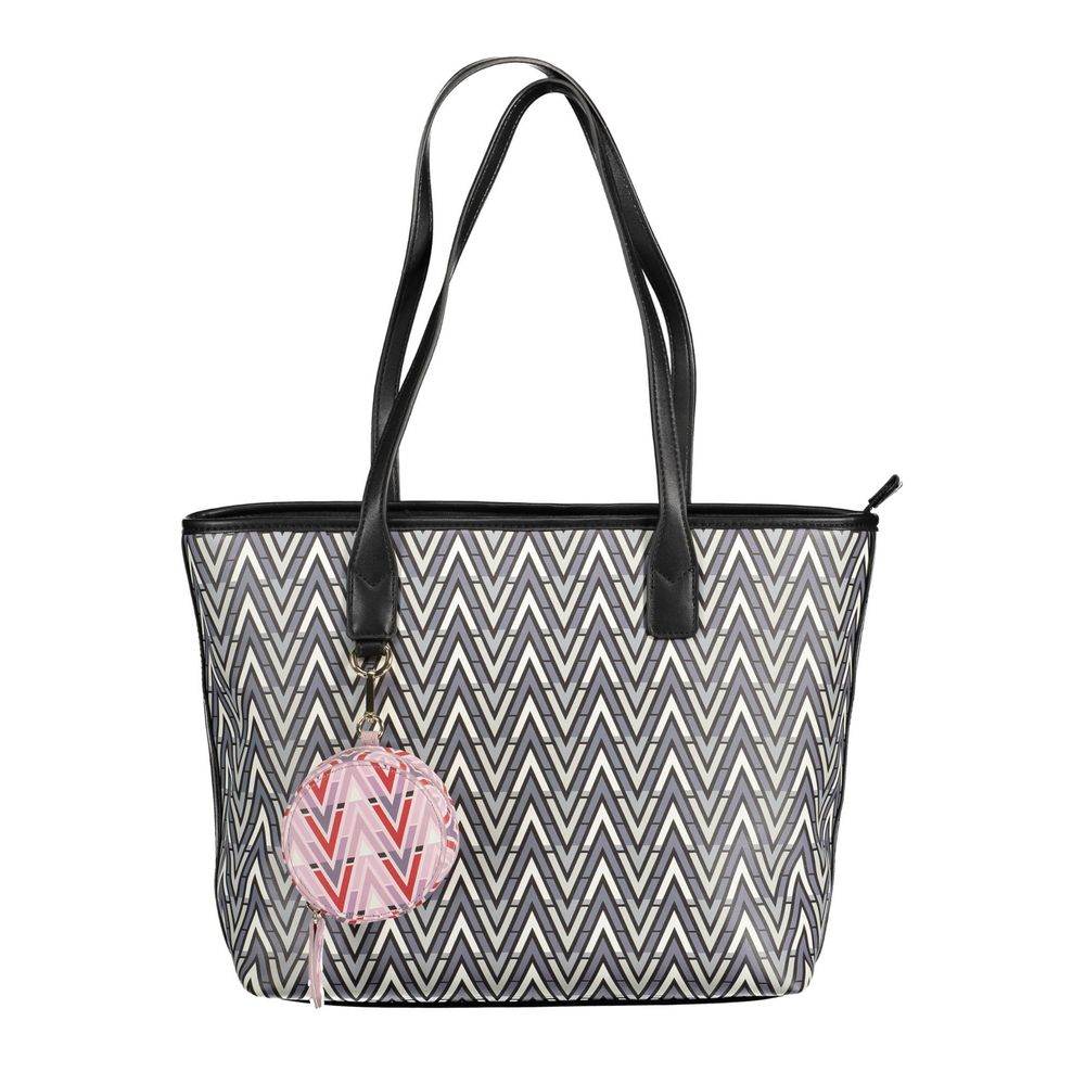 Mario Valentino Black Polyethylene Handbag - Hilstor