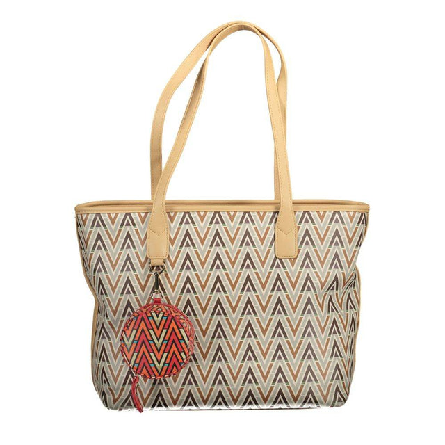 Mario Valentino Beige Polyethylene Handbag - Hilstor