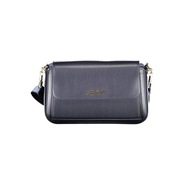 Tommy Hilfiger Blue Polyethylene Handbag - Hilstor