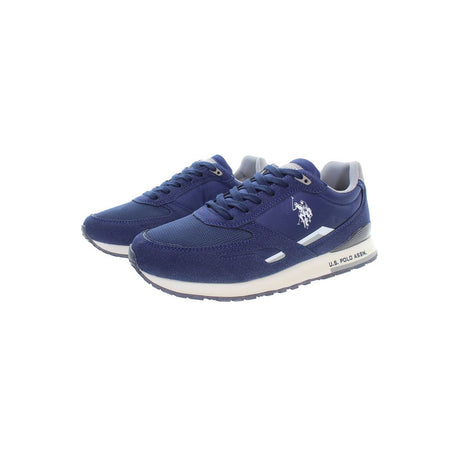 U.S. POLO ASSN. Blue Polyester Sneaker