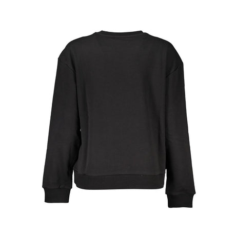 Cavalli Class Black Cotton Sweater