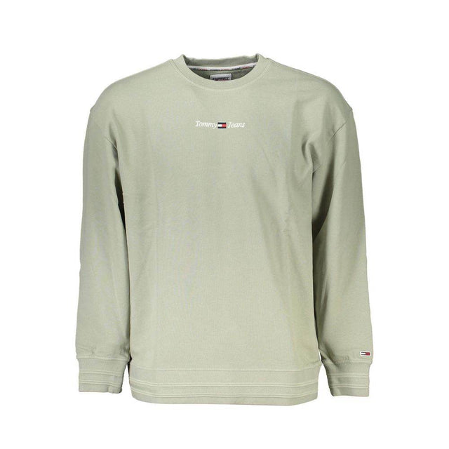 Tommy Hilfiger Green Cotton Men Sweater - Hilstor
