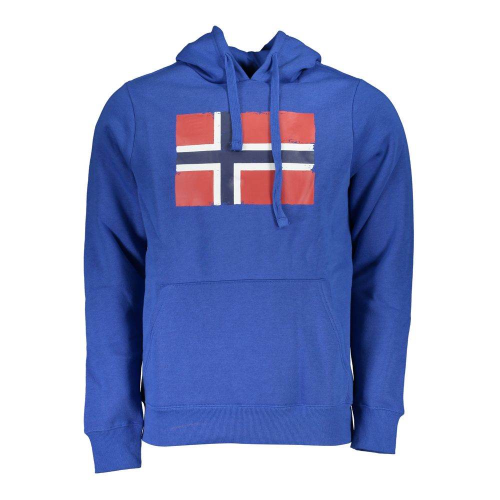 Norway 1963 Blue Cotton Men Sweater - Hilstor