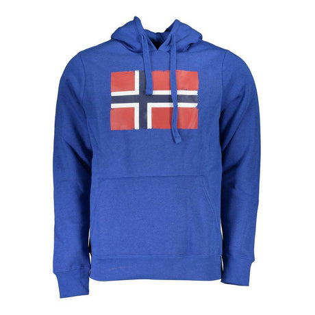 Norway 1963 Blue Cotton Men Sweater - Hilstor