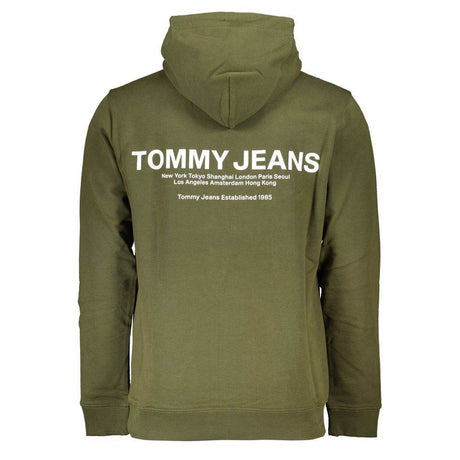 Tommy Hilfiger Green Cotton Men Sweater - Hilstor