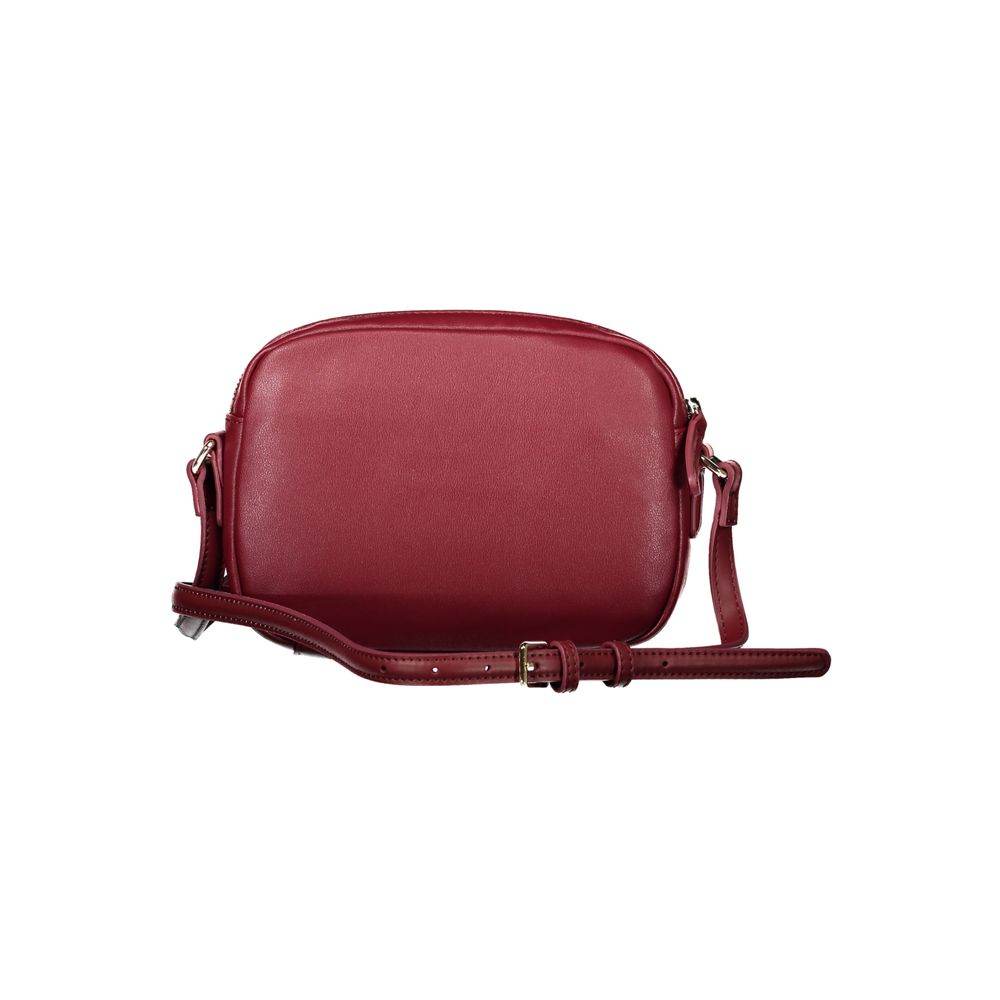 Tommy Hilfiger Red Polyester Handbag - Hilstor