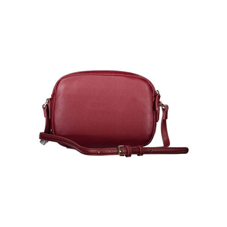 Tommy Hilfiger Red Polyester Handbag - Hilstor
