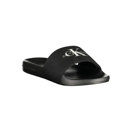 Calvin Klein Black Polyester Sandal