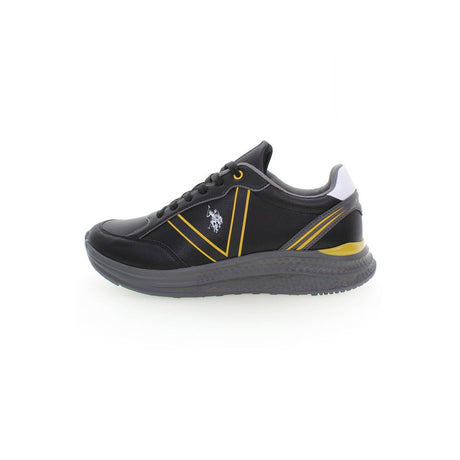 U.S. POLO ASSN. Black Polyester Sneaker