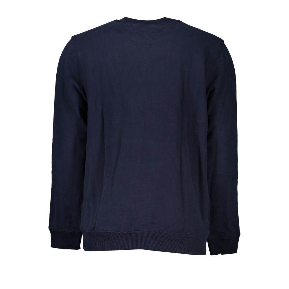 Tommy Hilfiger Blue Organic Cotton Men Sweater - Hilstor