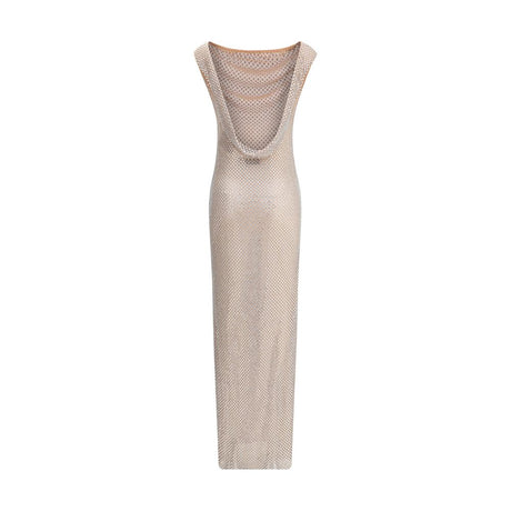 Self-Portrait Rhinestone maxi Dress