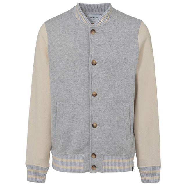 Gran Sasso Gray Cotton Jackets & Coat - Hilstor