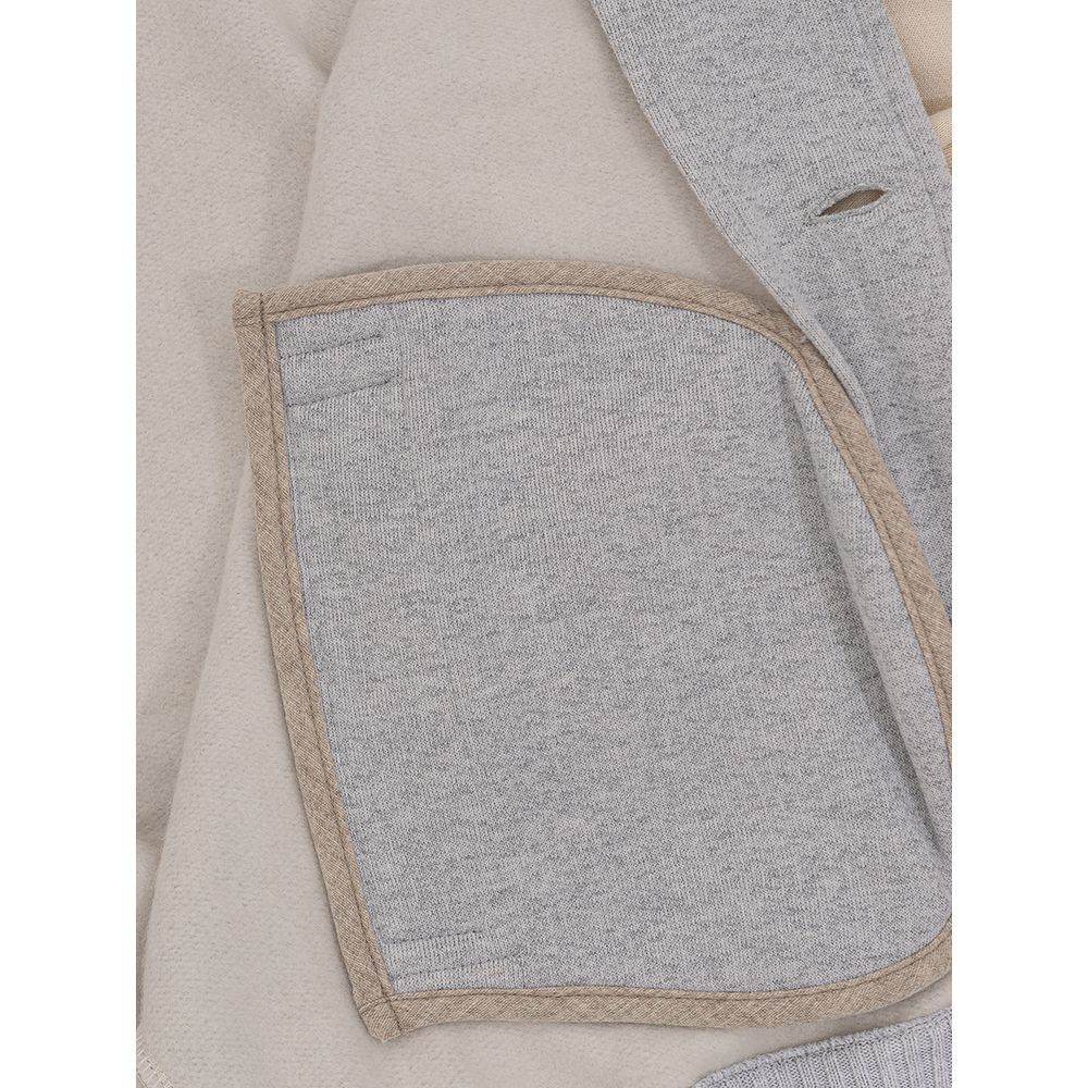 Gran Sasso Gray Cotton Jackets & Coat - Hilstor