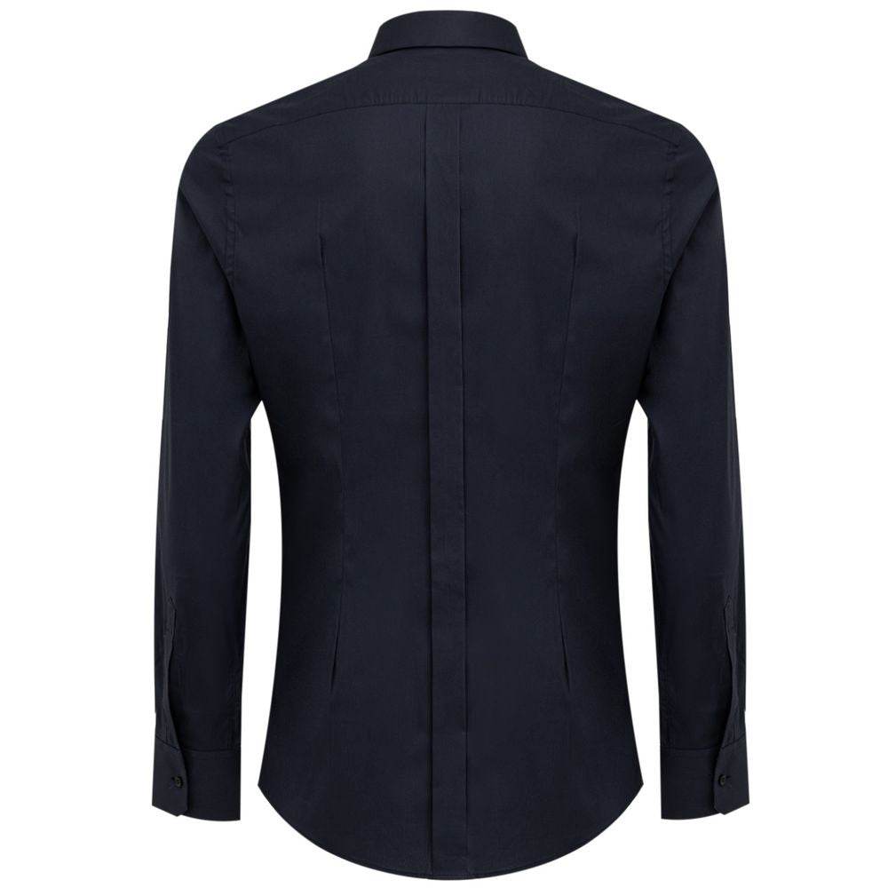 Dolce & Gabbana Blue Cotton Shirt - Hilstor