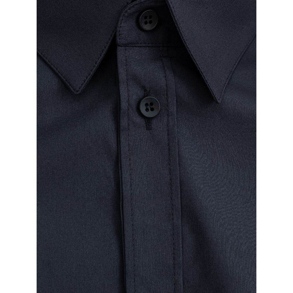 Dolce & Gabbana Blue Cotton Shirt - Hilstor