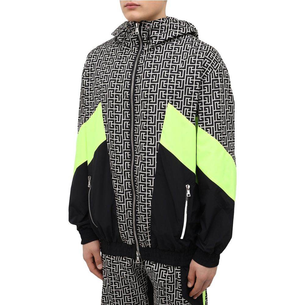 Balmain Multicolor Nylon Men Jacket - Hilstor
