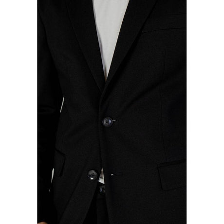 Antony Morato Black Polyester Blazer - Hilstor
