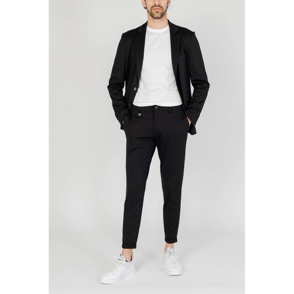 Antony Morato Black Polyester Blazer - Hilstor