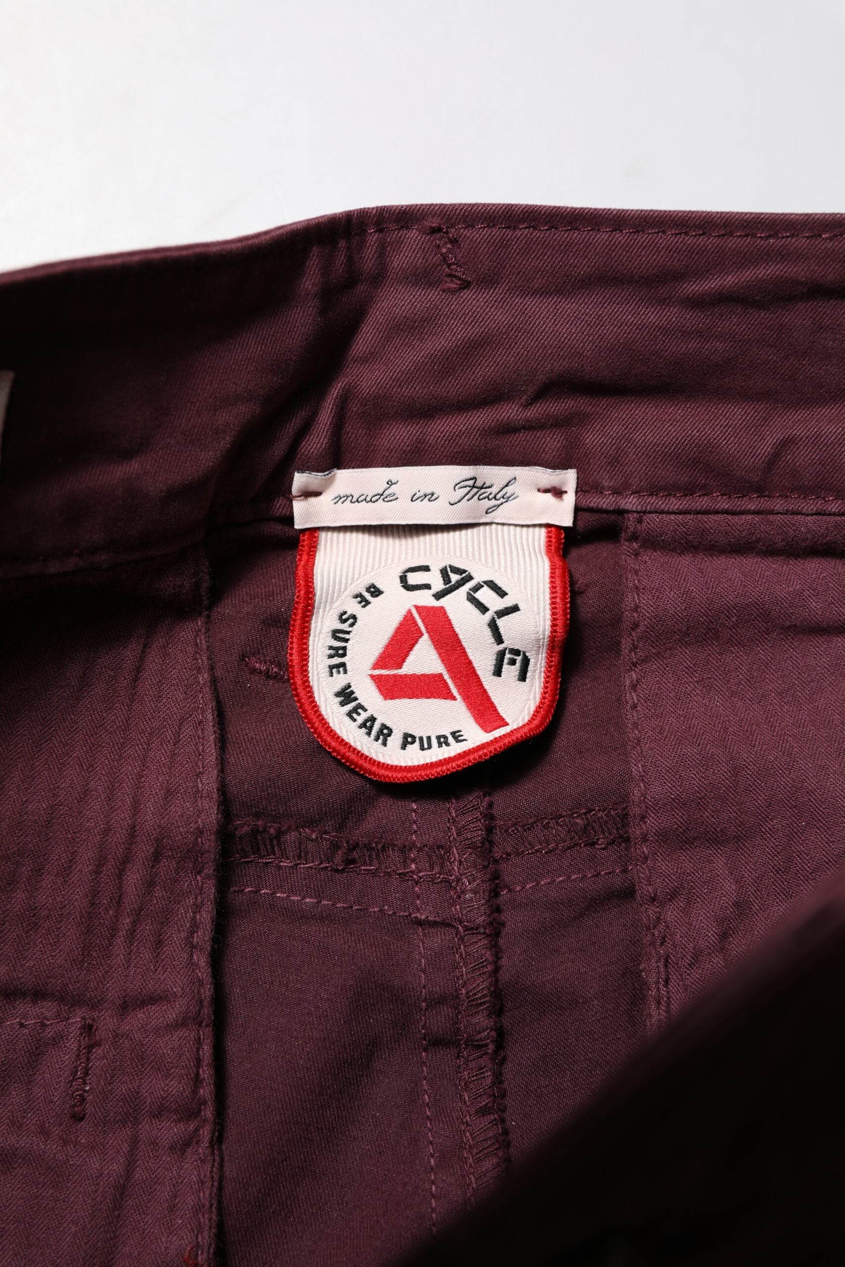 CYCLE Maroon Cotton Stretch Skinny Fit Men Denim Jeans - Hilstor