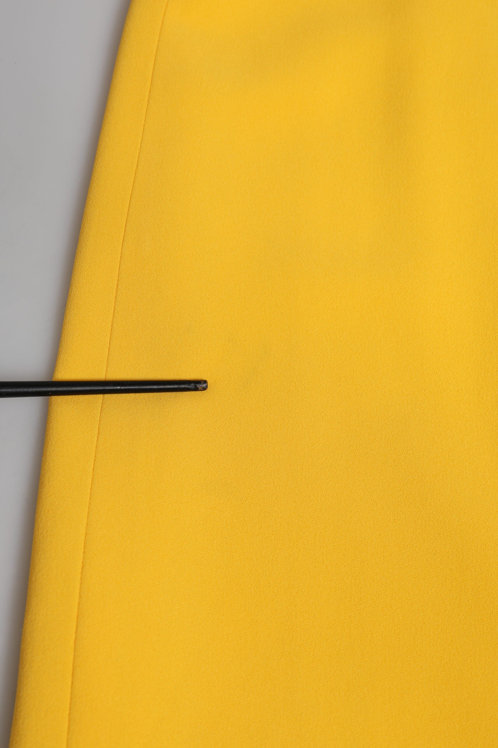 Dolce & Gabbana Yellow One Shoulder Side Slit Sheath Dress