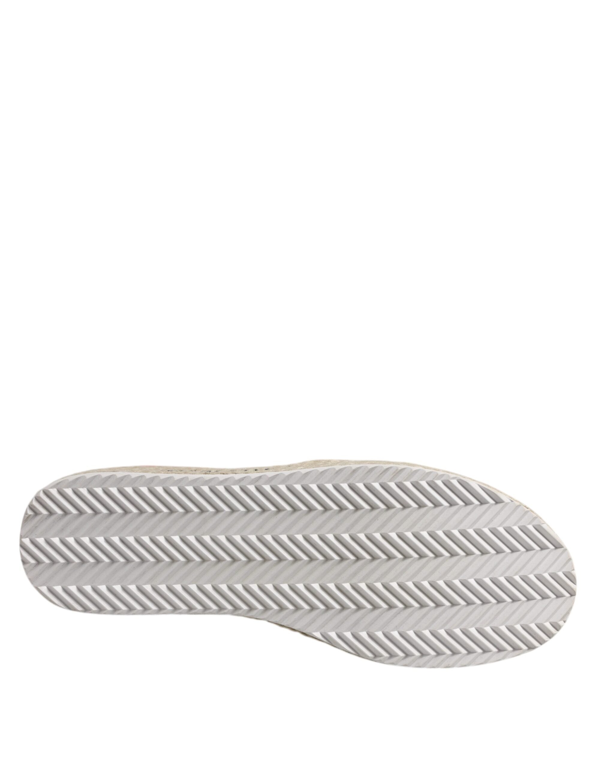 Twinset Pink Canvas Krystaludsmykkede Slip On Sko