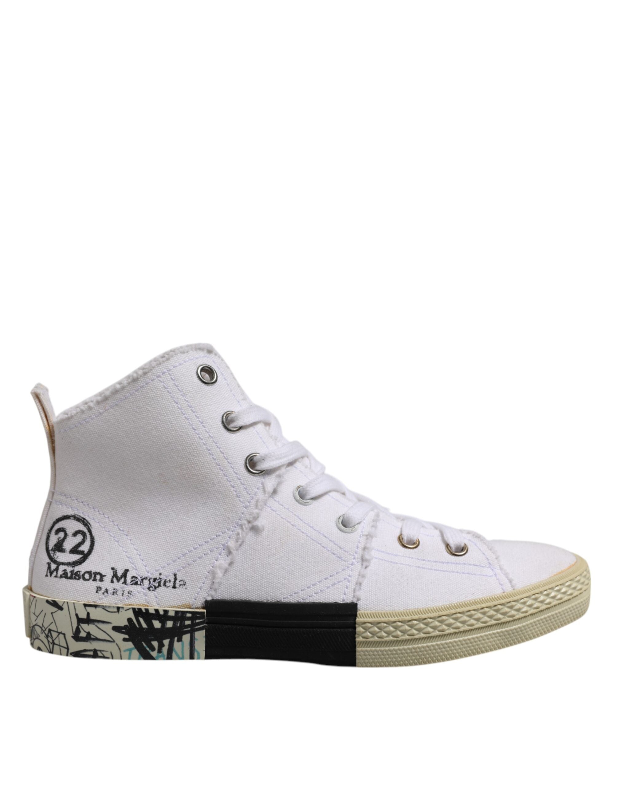 Maison Margiela Vita Sneakers Med Snörning Damskor