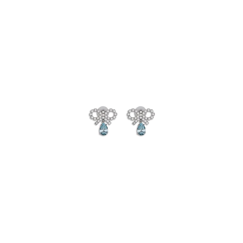Self-Portrait Dangling Earrings with bows