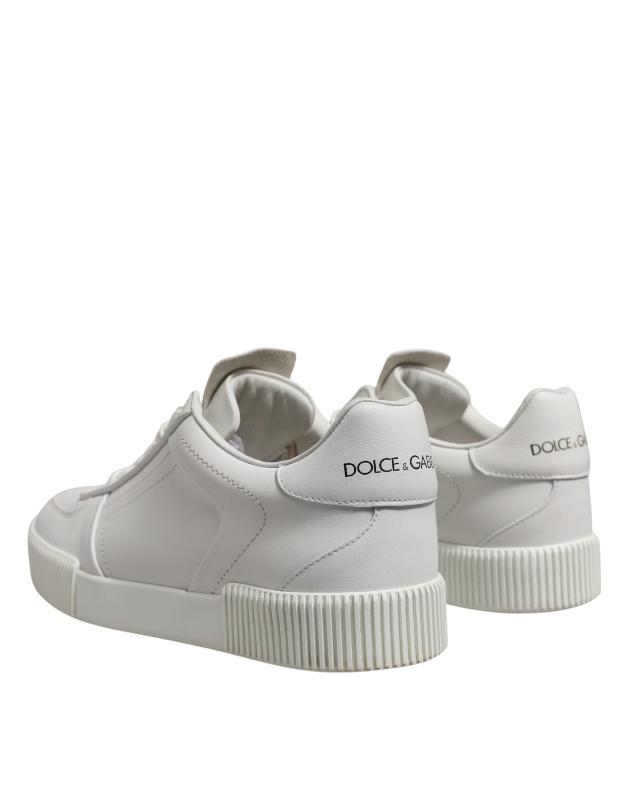 Dolce &amp; Gabbana Vita Miami Läder Låga Sneakers Herrskor