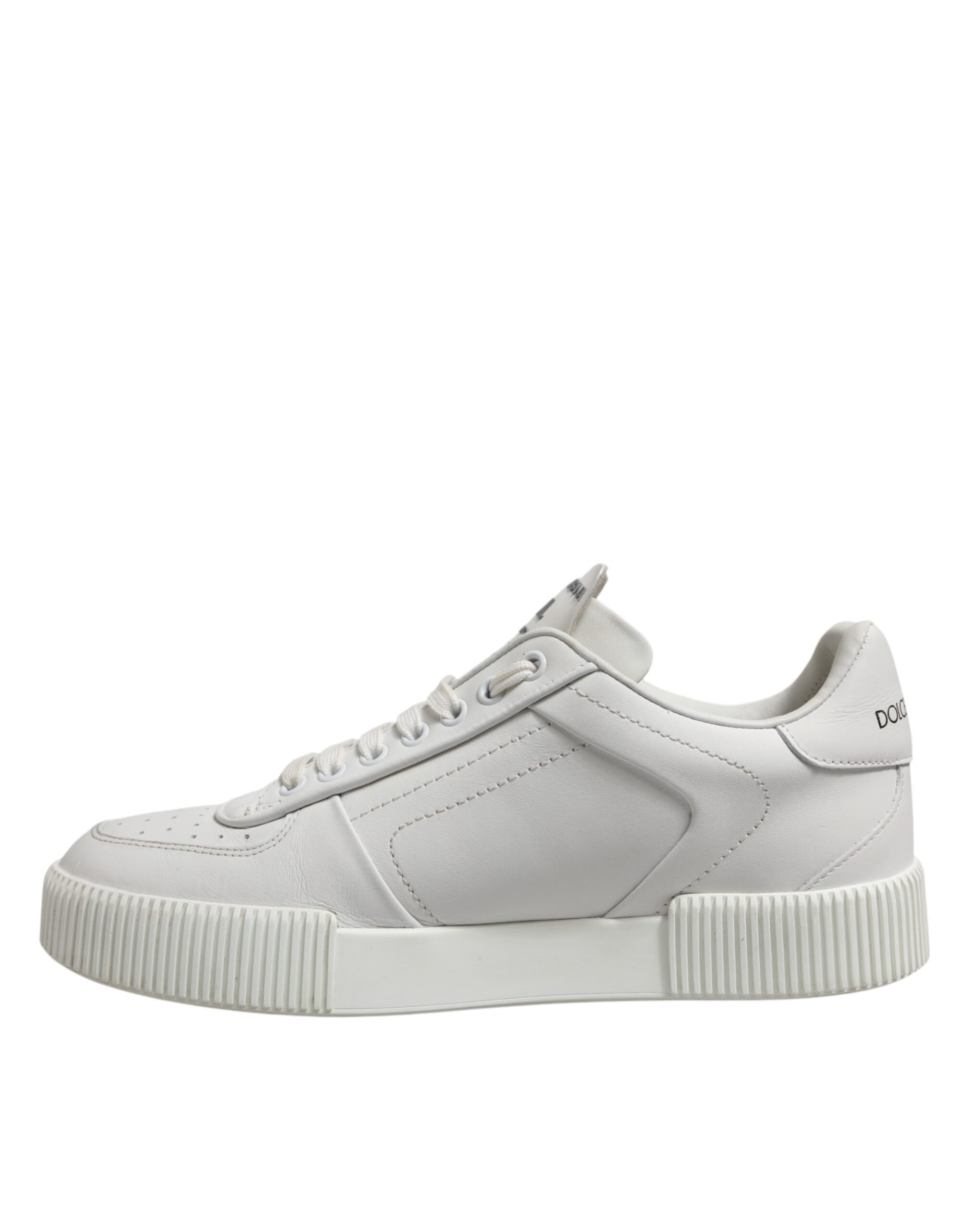 Dolce &amp; Gabbana Vita Miami Läder Låga Sneakers Herrskor