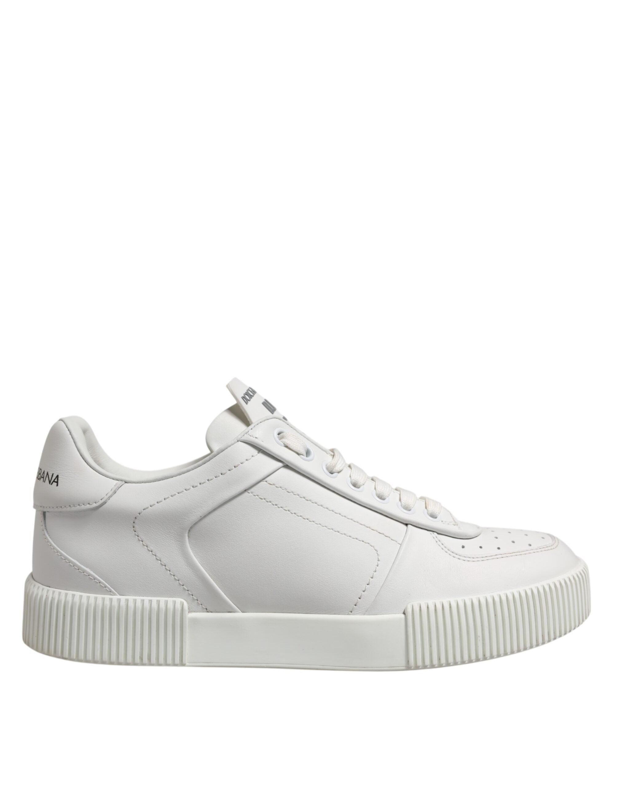 Dolce &amp; Gabbana Vita Miami Läder Låga Sneakers Herrskor