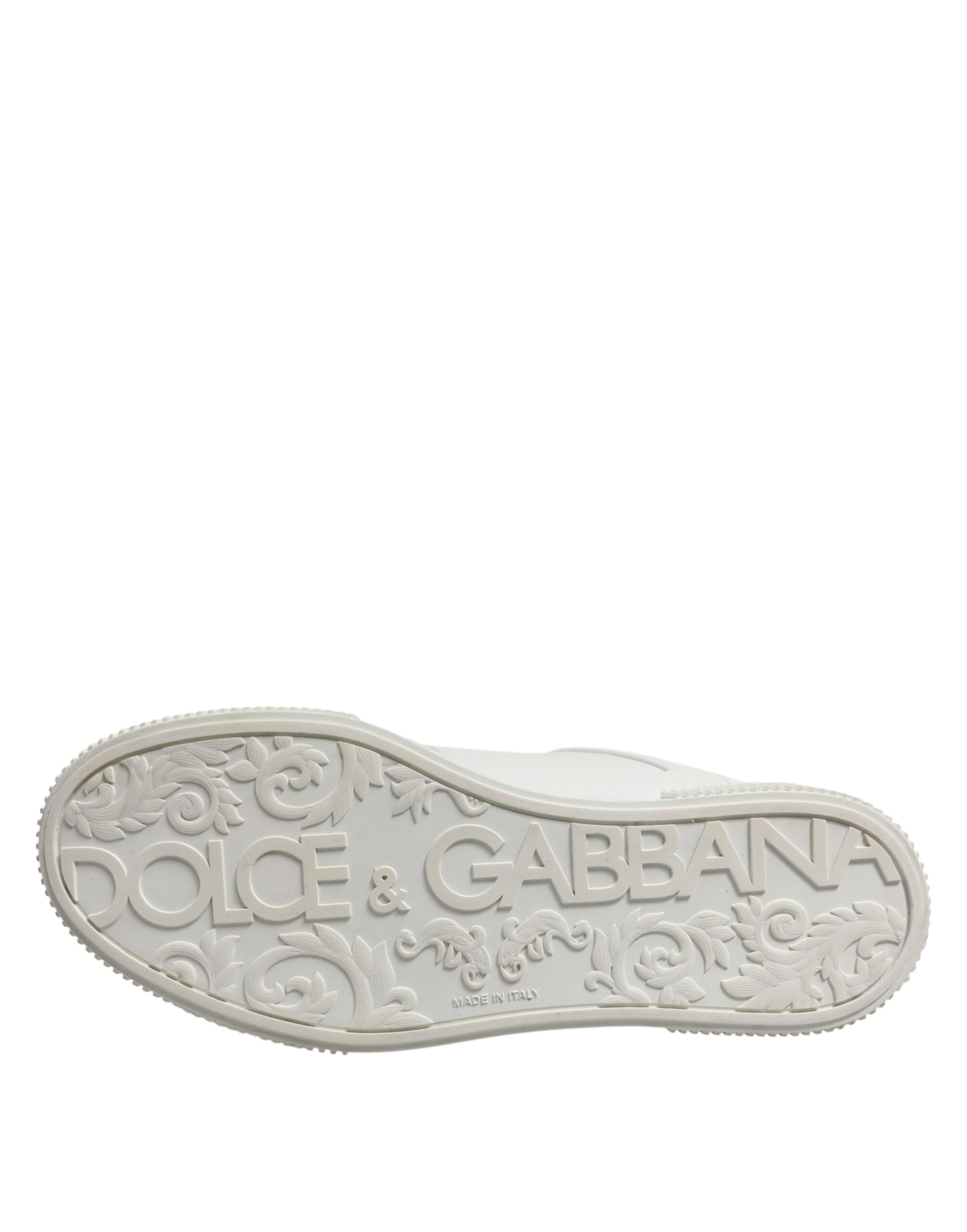 Dolce &amp; Gabbana Vita Miami Läder Låga Sneakers Herrskor