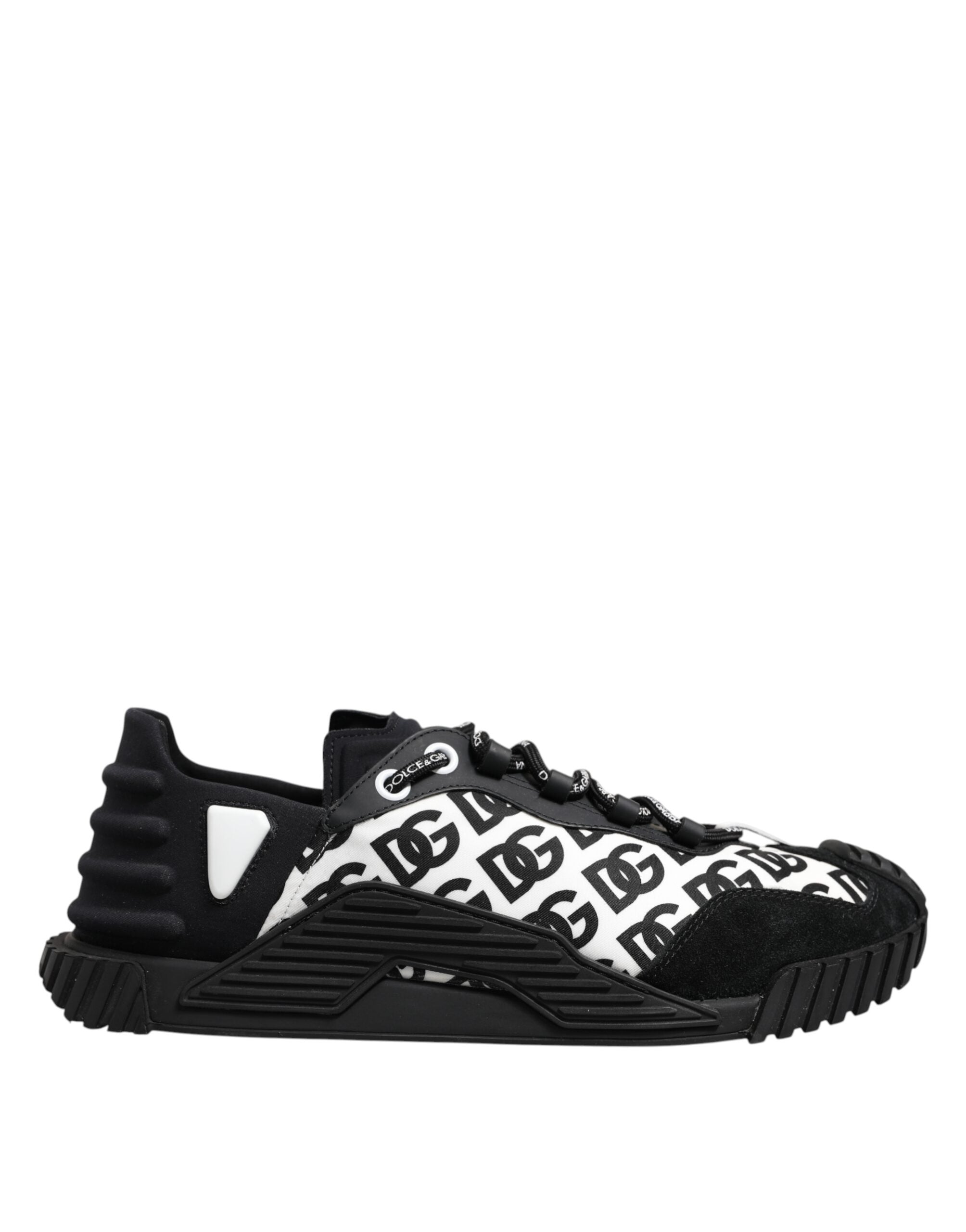 Dolce &amp; Gabbana sort logo snørebånd Low Top NS1 sneakers sko