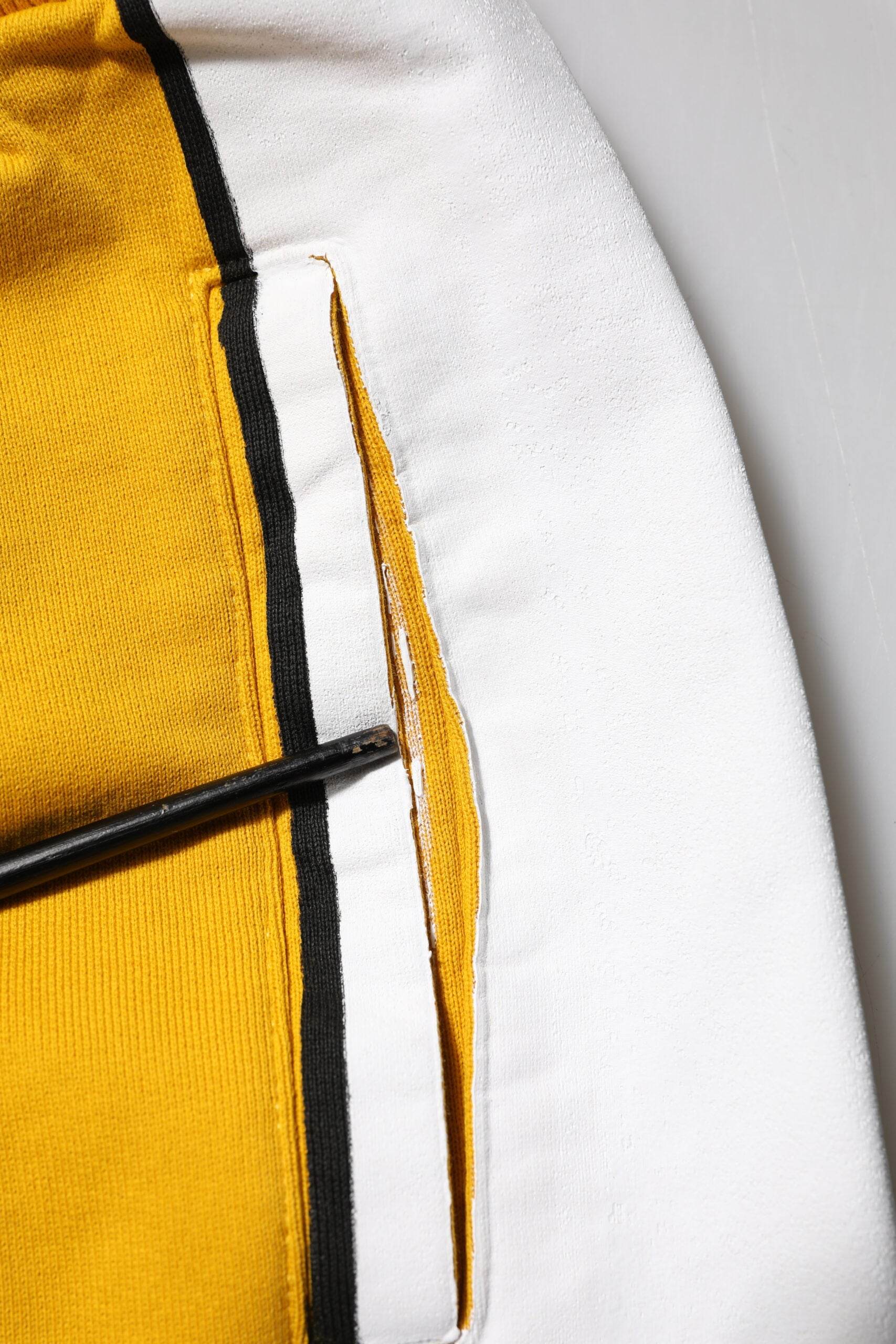 Dolce & Gabbana Yellow Cotton Logo Jogger Sweatpants Pants - Hilstor