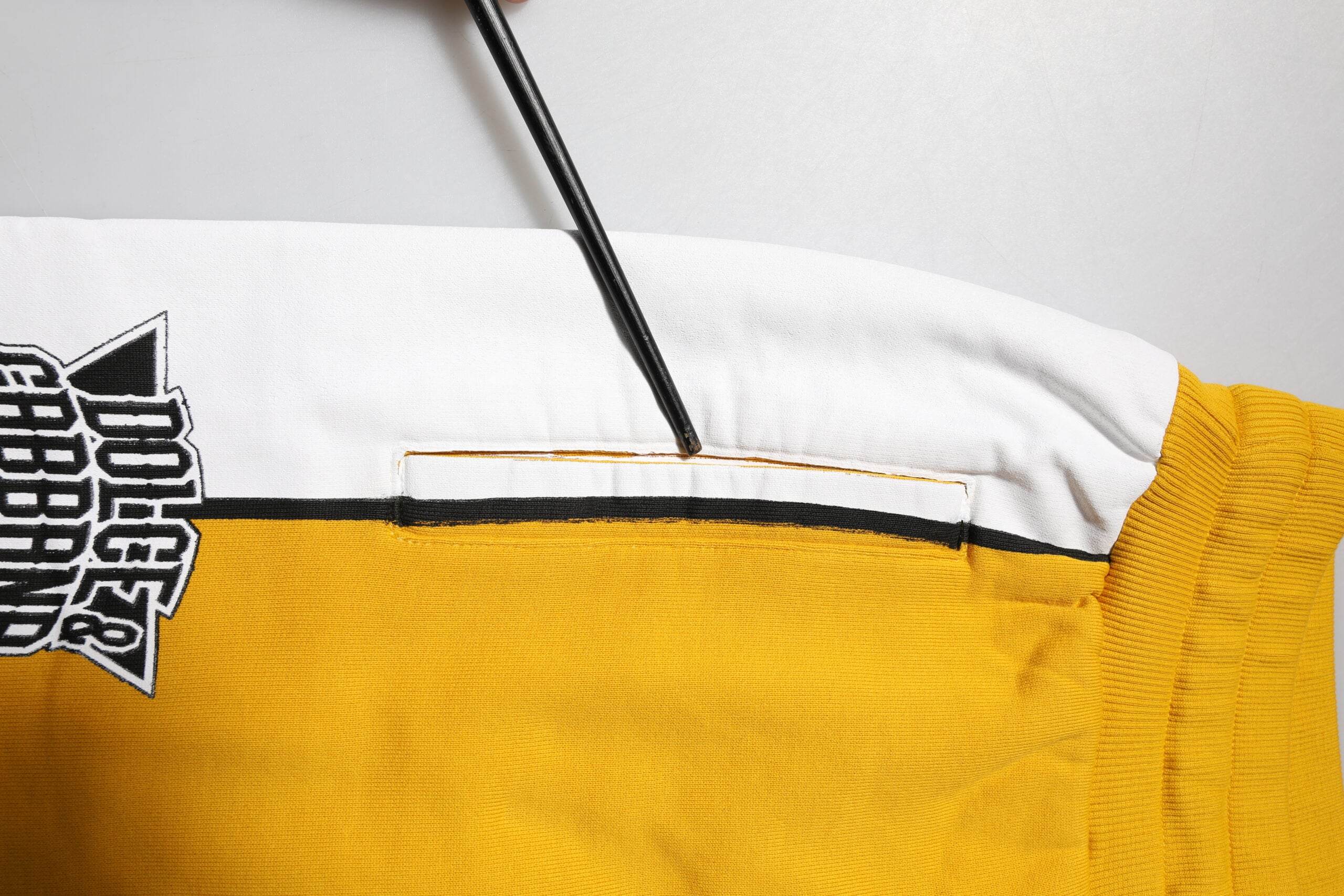 Dolce & Gabbana Yellow Cotton Drawstring Jogger Pants - Hilstor