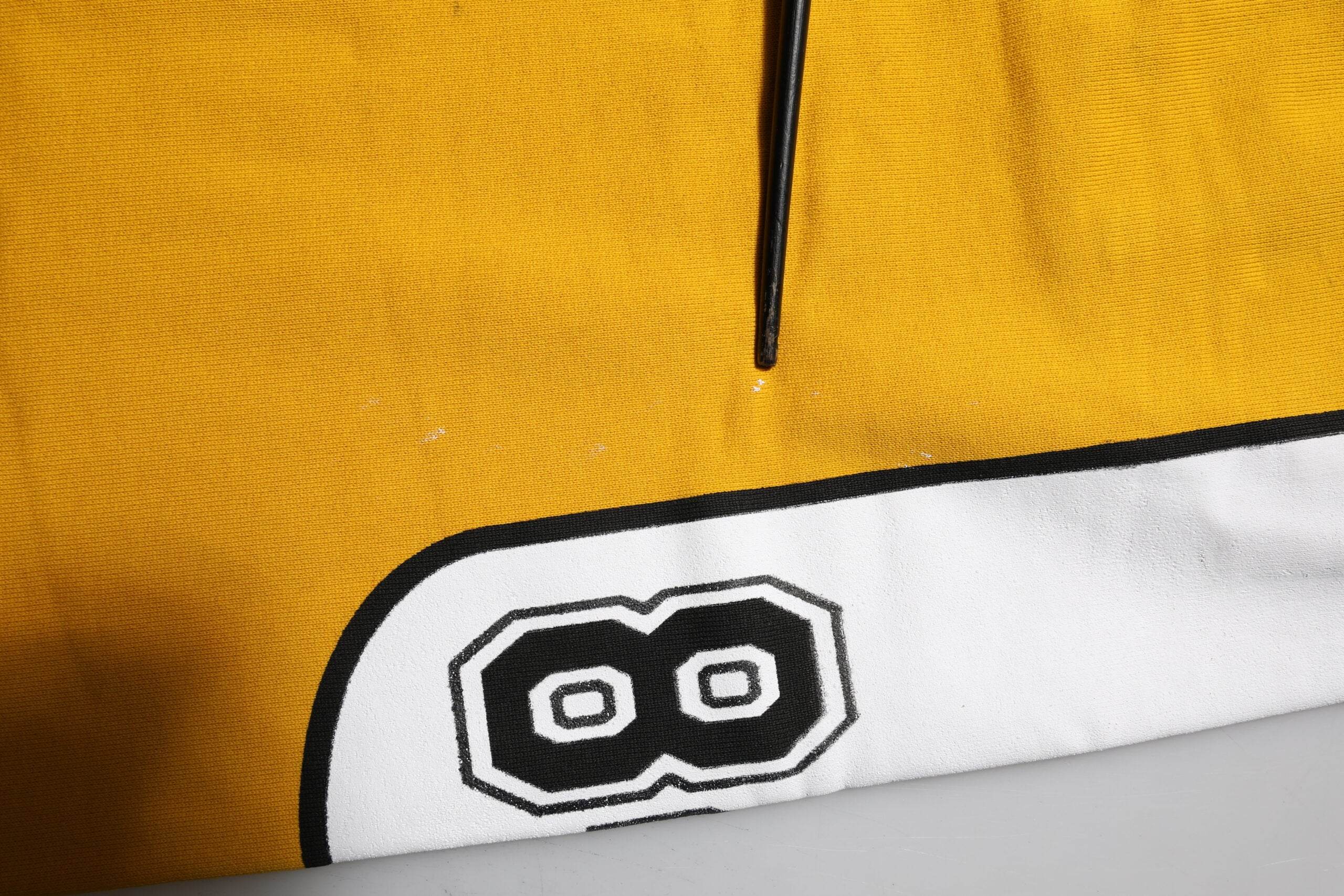 Dolce & Gabbana Yellow Cotton Drawstring Jogger Pants - Hilstor