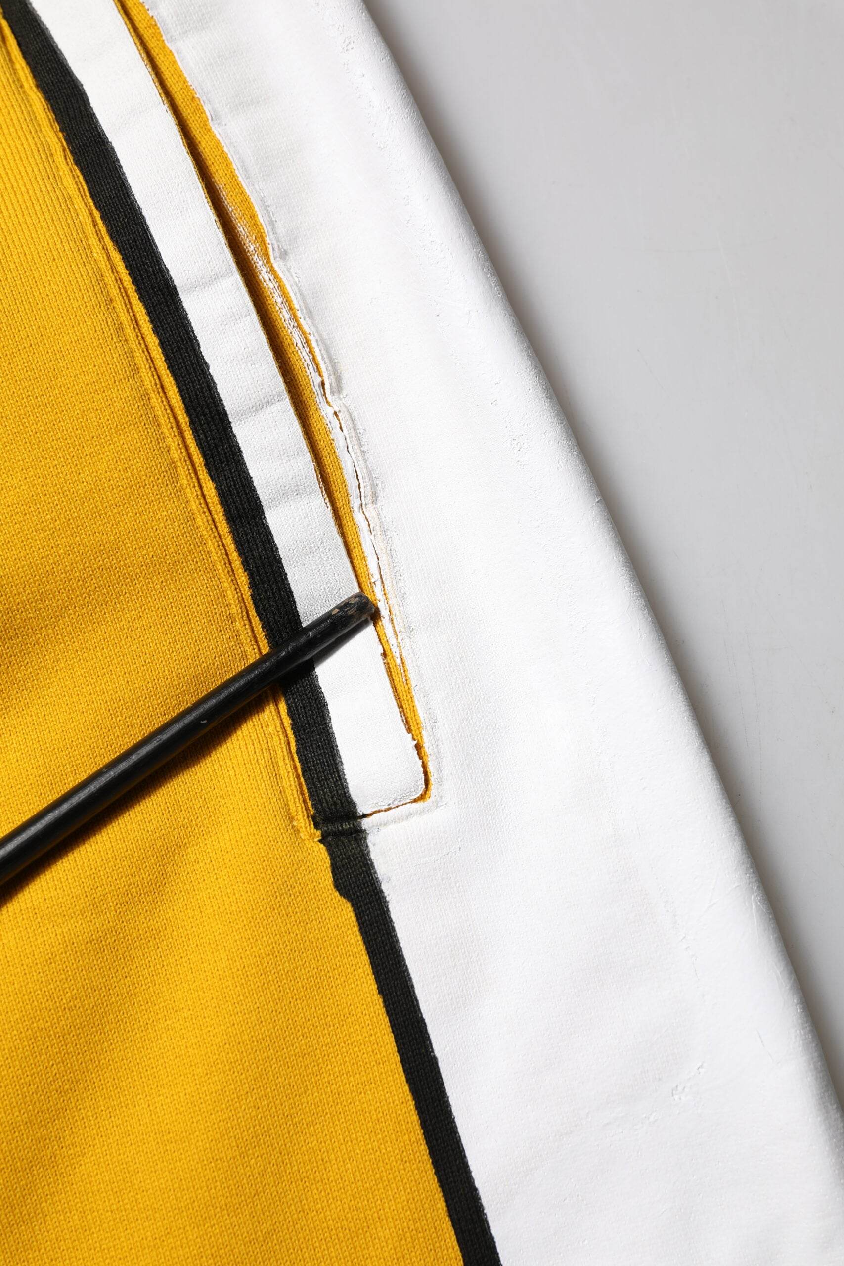 Dolce & Gabbana Yellow Cotton Logo Drawstring Jogger Sweatpants Pants - Hilstor