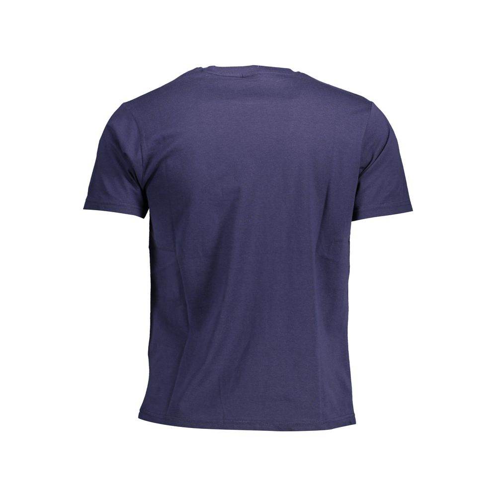 North Sails Blue Cotton T-Shirt - Hilstor