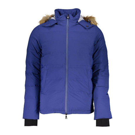 Marciano by Guess Blue Polyamide Men Jacket - Hilstor