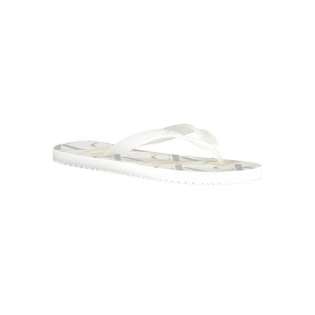 Calvin Klein White Polyester Sandal