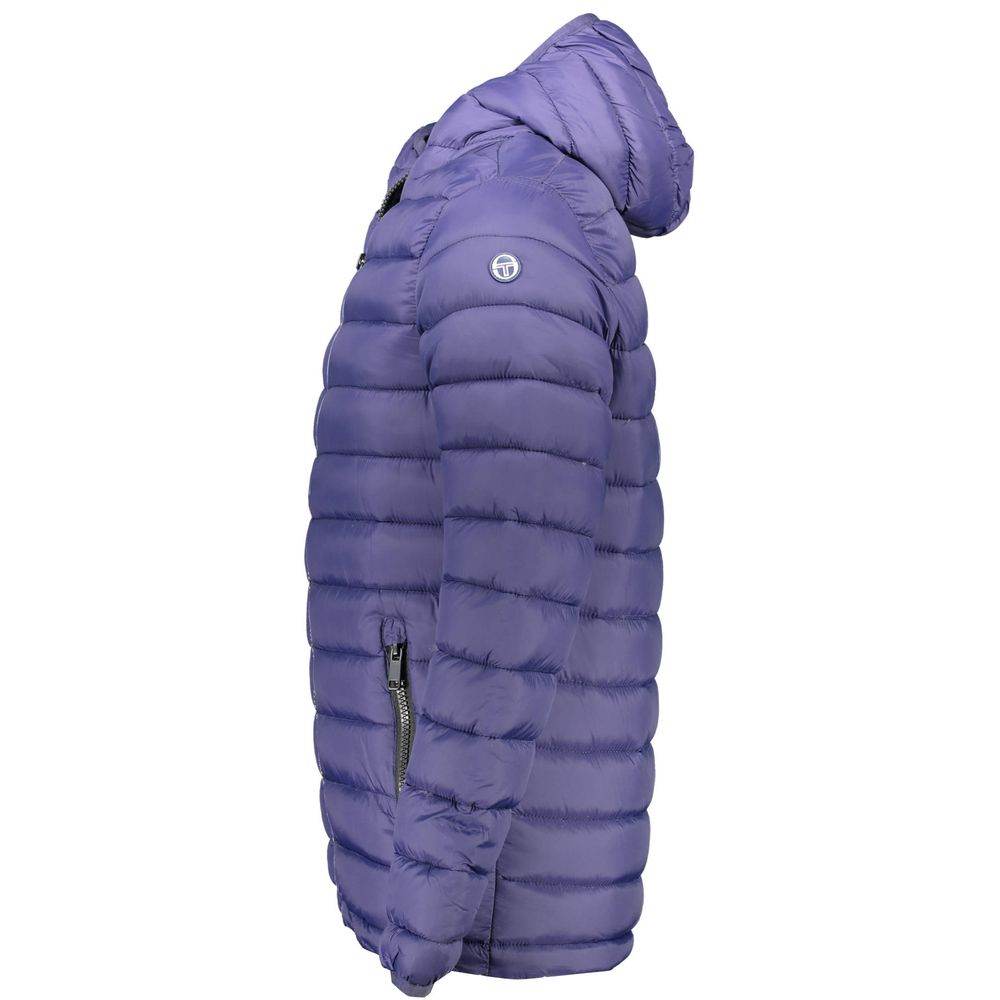 Sergio Tacchini Blue Polyester Men Jacket - Hilstor