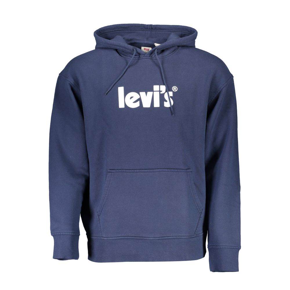 Levi's Blue Cotton Men Sweater - Hilstor