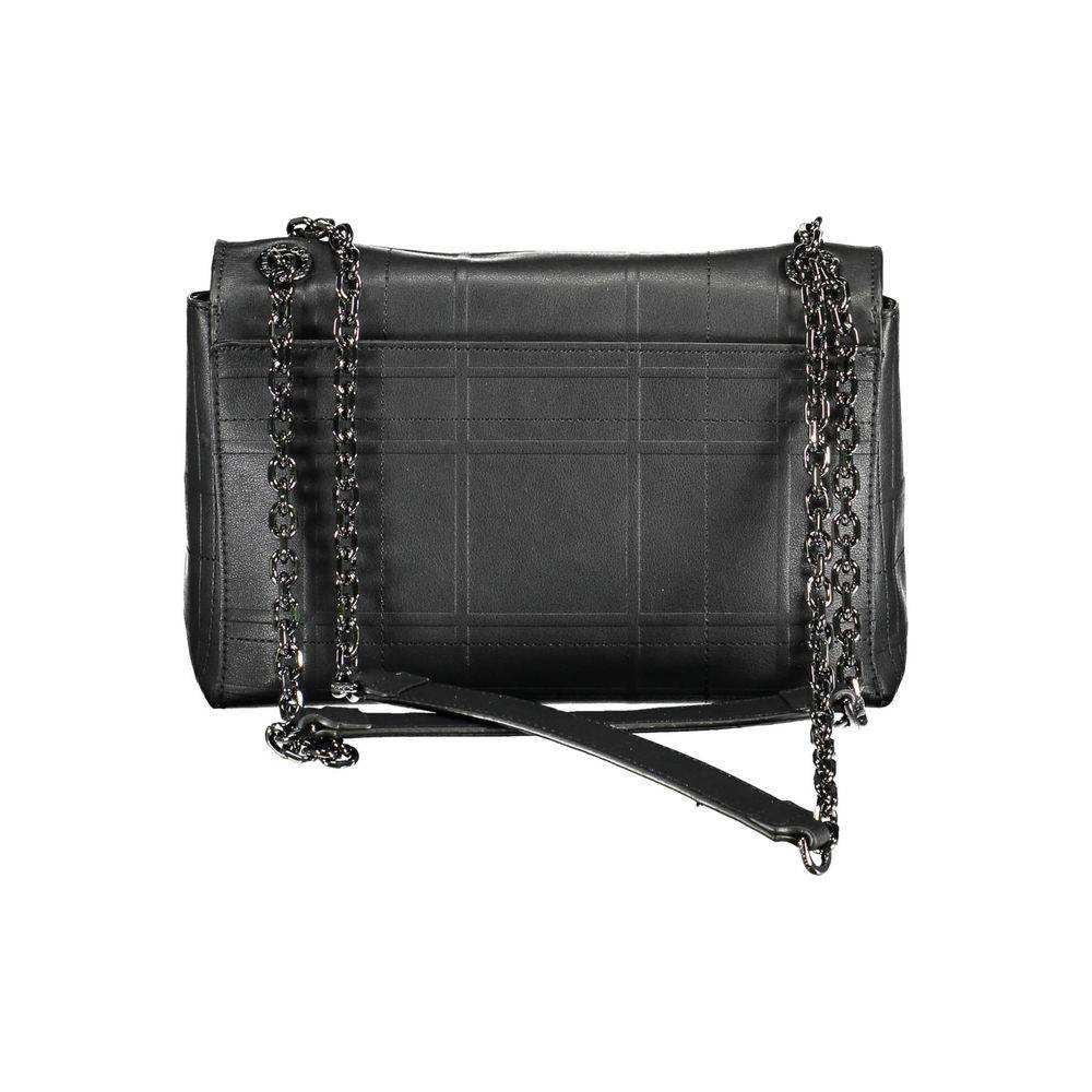 Calvin Klein Black Polyester Handbag - Hilstor