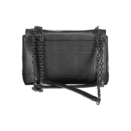 Calvin Klein Black Polyester Handbag - Hilstor