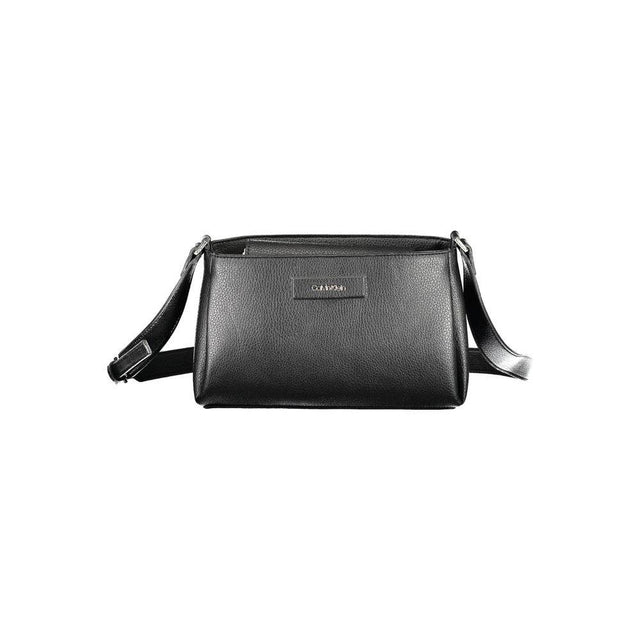 Calvin Klein Black Polyester Handbag - Hilstor