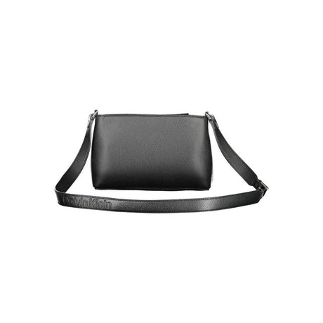 Calvin Klein Black Polyester Handbag - Hilstor