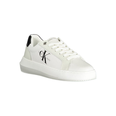 Calvin Klein White Polyester Sneaker