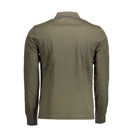 Harmont & Blaine Green Cotton Polo Shirt