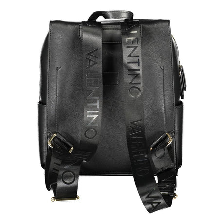 Mario Valentino Black Polyethylene Backpack