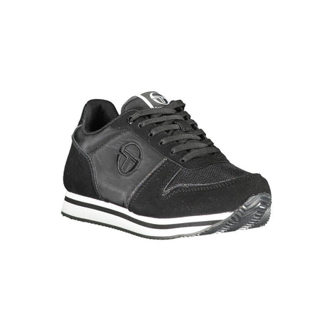 Sergio Tacchini Black Polyester Sneaker