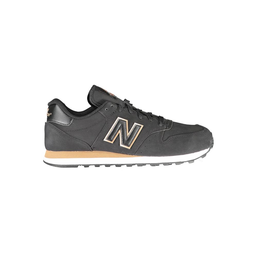 New Balance Black Polyester Sneaker